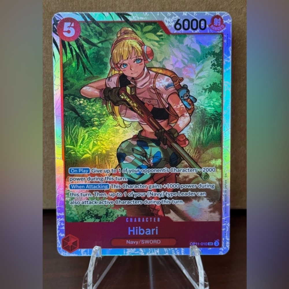 Hibari OP11-010 A Fist of Divine Speed Foil, Super Rare
